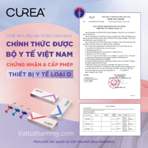 Filler Cure được bộ y tế cấp phép loại D